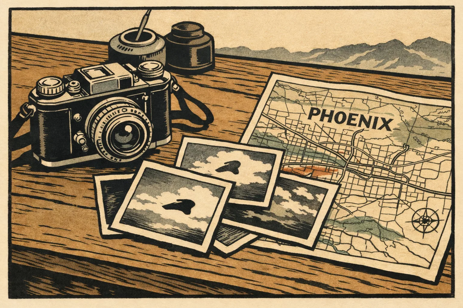 Overview image for Why the Rhodes Photos Still Matter | Arizona UFOs