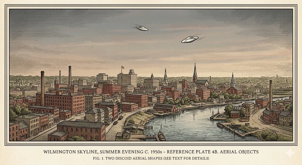 Overview image for How Wilmington Joined the 1952 UFO Wave | Delaware UFOs