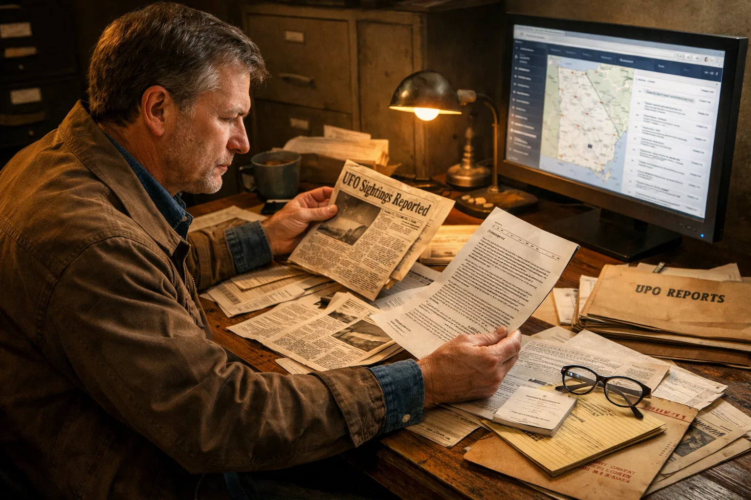 Overview image for How Reliable Are Georgia's UFO Records and Databases? | Georgia UFOs