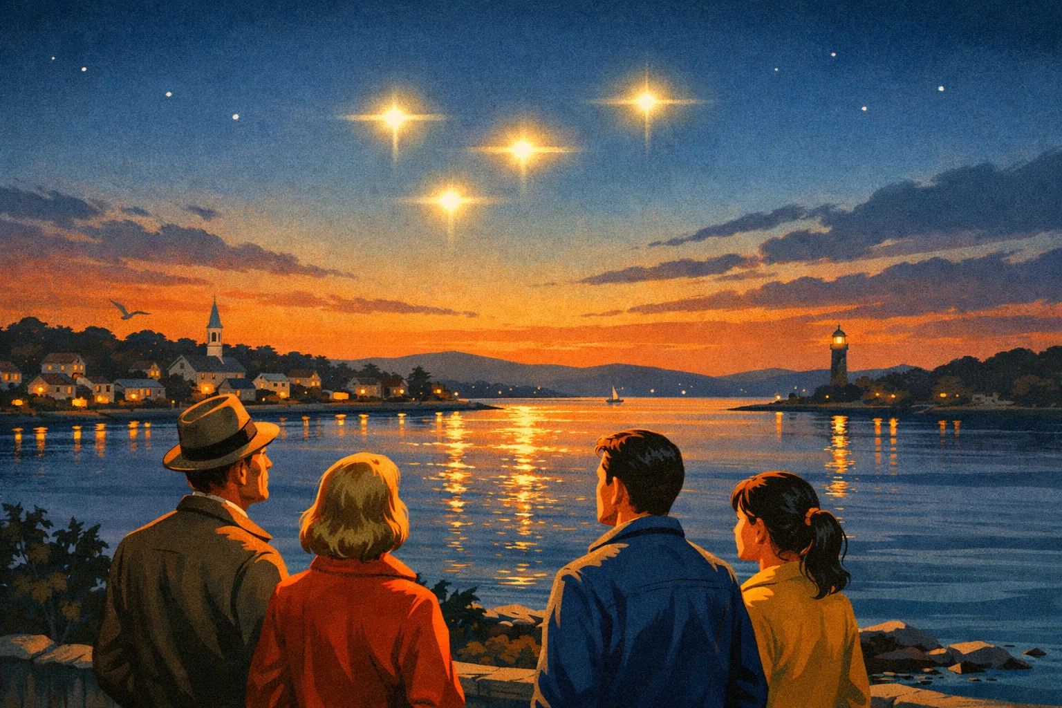 Overview image for What Really Happened in Massachusetts Skies?
