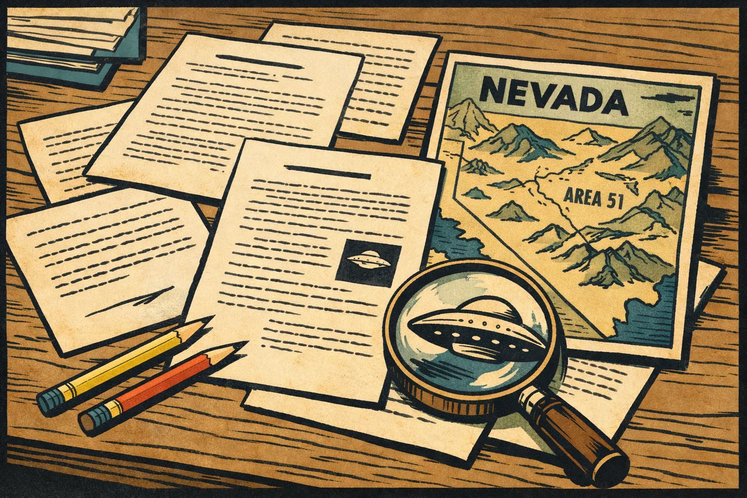 Overview image for What Nevada's UFO Files Actually Show | Nevada UFOs