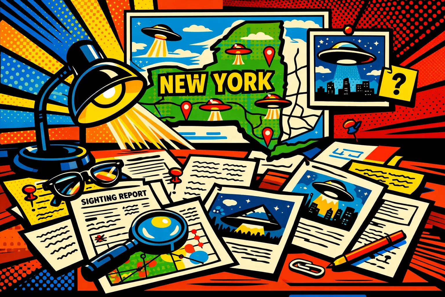 Overview image for What Do New York UFO Records Prove? | New York UFOs