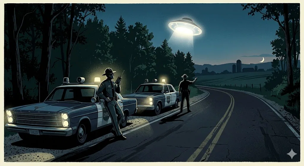 Overview image for Why Did Police Chase a UFO? | Ohio UFOs