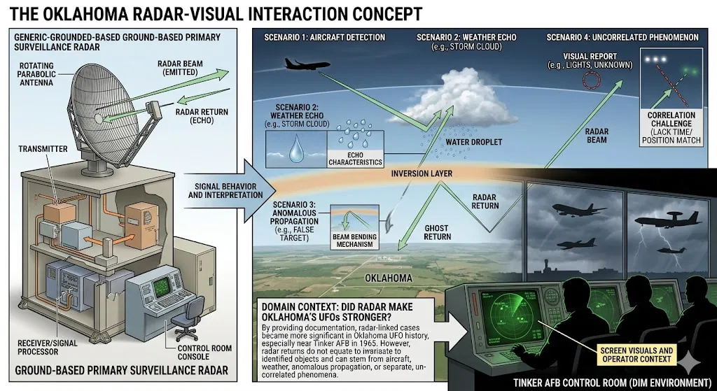 Overview image for Did Radar Make Oklahoma's UFOs Stronger? | Oklahoma UFOs
