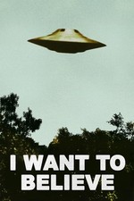 Listing image for I Want To Believe Poster UFO Artwork Alien 16x24