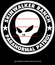 Listing image for Skinwalker Ranch Paranormal Patrol Alien Decal Sticker,Aliens,Sci Fi,UFO,Space