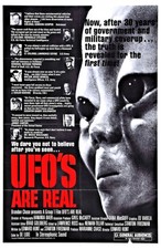 Listing image for Archive Cinema 'UFOs Are Real' Movie Poster -- 11" x 17" Flying Saucer Aliens
