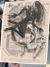 Listing image for Alien 1979 Nostromo Xenomorph Movie Art Sci-Fi Limited Edition Poster