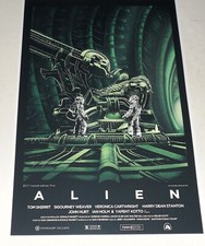 Listing image for Alien 1979 Alternative Movie Poster Ridley Scott Sigourney Weaver Aliens 19"x13"