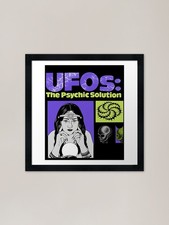 Listing image for Jacques Vallee - UFOs The Psychic S Framed Wall Art Poster Canvas Print Picture
